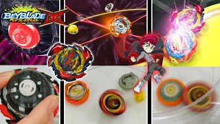 All Special Moves Of Dangerous Belial In Real Life - Beyblade Burst DB