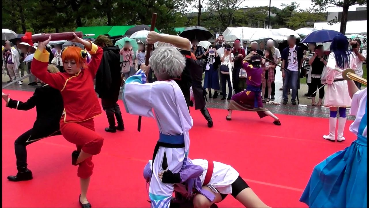コスプレパフォーマンス銀魂　京都岡崎レッドカーペット2016