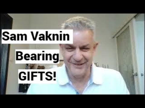 Video thumbnail — Sam Vaknin Bearing GIFTS! (Links in Description)