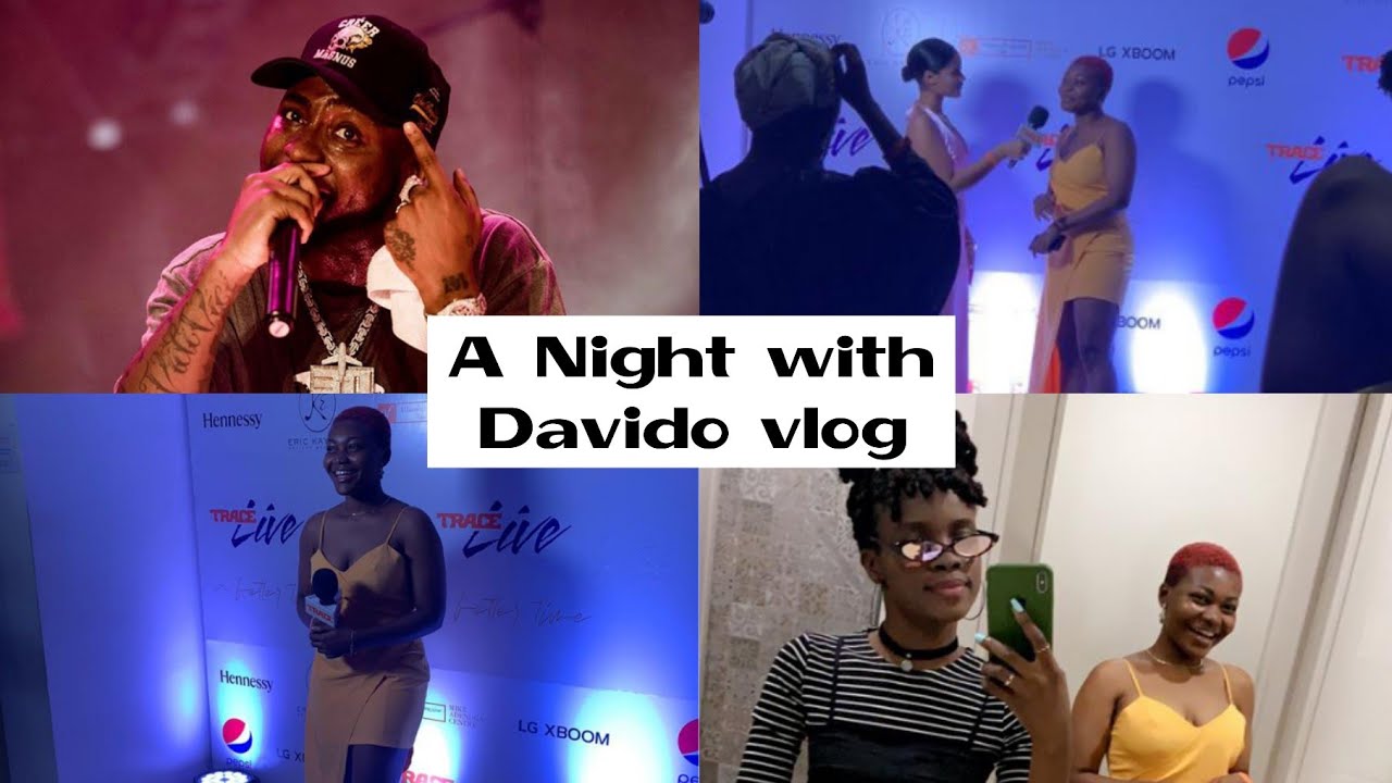 DAVIDO TOLD ME TO ENJOY A BETTER TIME ALBUM | I hung out with Davido & friends at Trace Live | VLOG