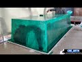 How to make fiberglass fish tank at home - eps.1 || Fish quarantine tank