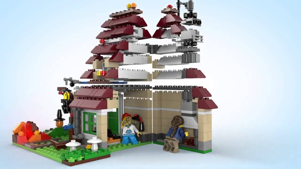 Lego Creator | 31038 | Changing Seasons | Lego 3D Review
