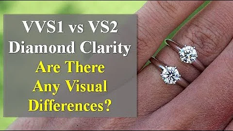 VVS1 vs VS2 Diamond Clarity – Real Life Comparison of GIA Diamonds