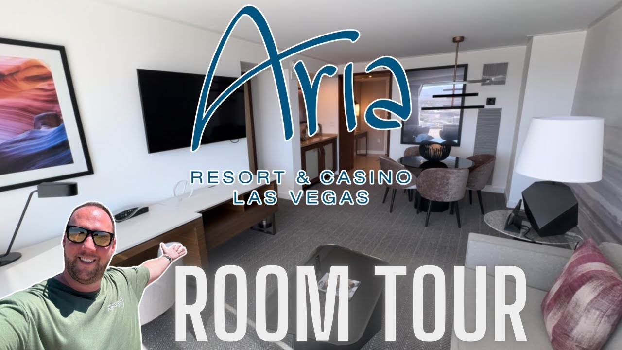 Aria | Corner Tower Suite | Room Tour | Las Vegas | Tim's Travels