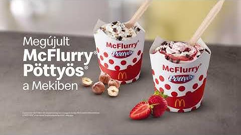 McFlurry® Pöttyös® újra a Mekiben!