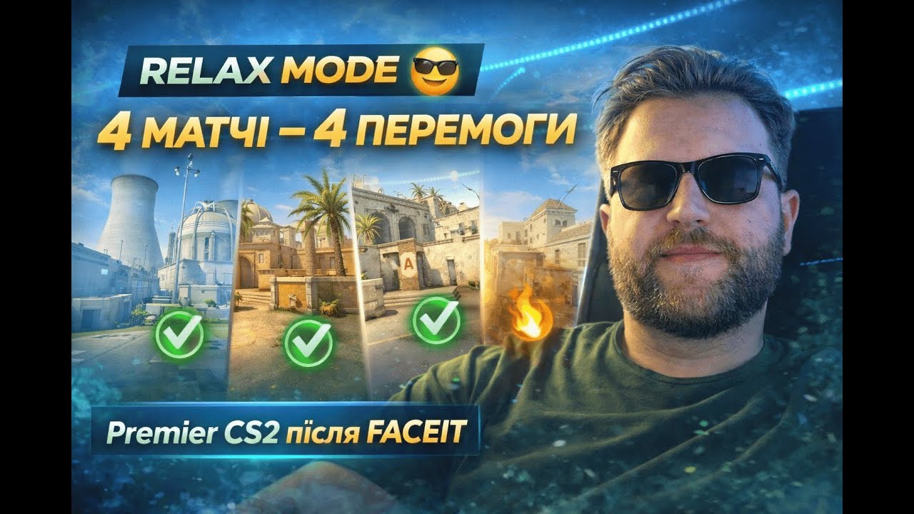 Після FACEIT я просто релаксую 😎 | Premier CS2 — 100% WIN