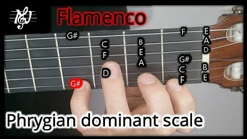 Flamenco scale - Phrygian dominant