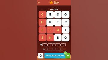 Wordbrain 2 Fall Challenge Day 11 | Wordbrain 2 Fall Challenge Answers