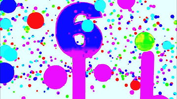 LEARNING NUMBER 6 SPARTA PITCH & 5 COLOR BALLS | INSPIRED BY SWING 03 EFFECTS