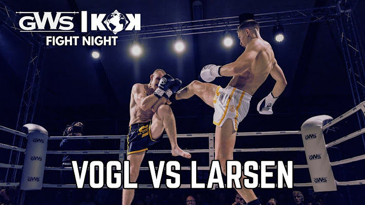 FULL FIGHT – Stefan Vogl vs Kenneth Larsen | ISKA National Title | GWS | KOK Fight Night