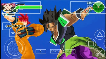 Ssjg Goku VS. Ikari Broly, DBZ TTT DBS U.M. Mod: PPSSPP Android