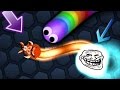 Slither.io INVISIBLE TROLLING  / PUMBA SKIN / BEST MOMENTS