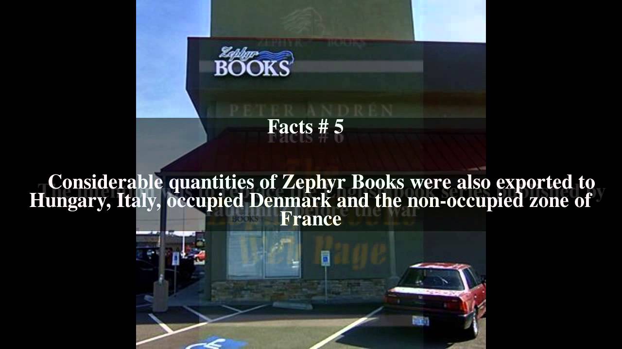 Zephyr Books Top # 11 Facts