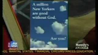 Hannity attacks atheist ad