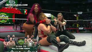 Mercedes Mone vs Zeuxis AEW Grand Slam Mexico 18-06-2025 (Español latino)