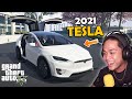 My New 2021 TESLA SELF DRIVING CAR sa GTA 5!! (ang bangis)