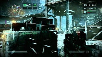 VGEVO Killzone 3 Beta - Deathmatch on Frozen Dam Crouch and Shoot