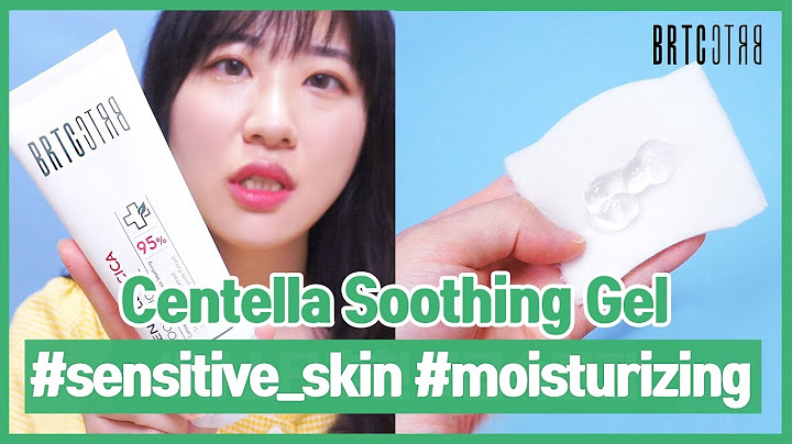 Centella cica soothing gel brtc review