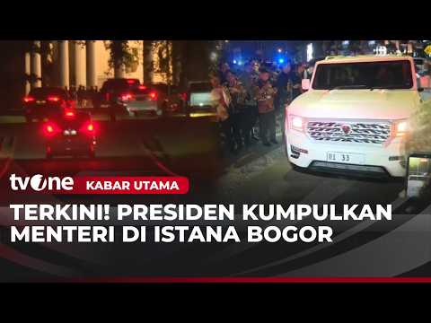 Presiden Prabowo Gelar Rapat Bersama Menteri di Istana Bogor | Kabar Utama