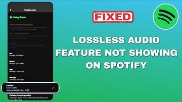 How to Fix Lossless Audio Feature Not Showing On Spotify [2025] | Lossless Audio Spotify 