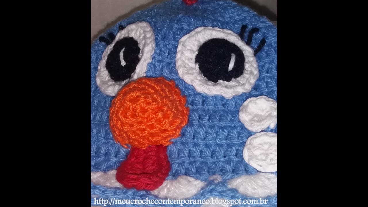 TOUCA INFANTIL GALINHA PINTADINHA, PARTE 2