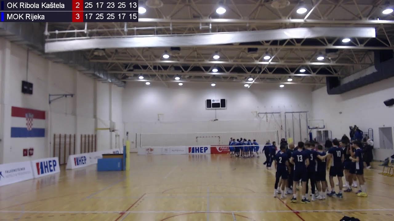 17.1.2026. PH JUNIORI, POLUFINALE, OK RIBOLA KAŠTELA – MOK RIJEKA