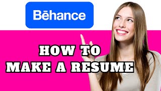 How To Make A Resume On Behance Quick Easy Tutorial