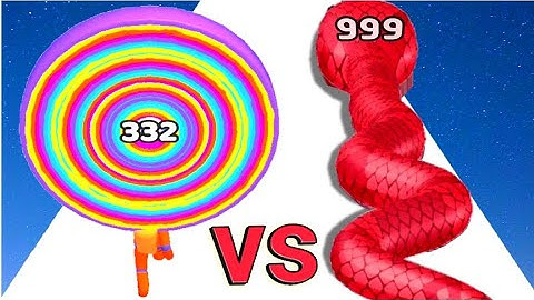 Layer Man 3D: Run & Collect (vs) Snake Run Race・3D Running Game - All Levels Gameplay Walkthrough