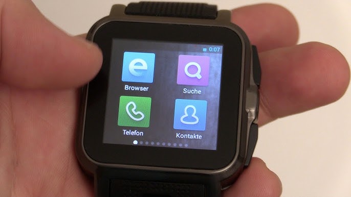 Pearl Simvalley Smartwatch Phone Functionality Demo YouTube