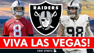 WE OUT HERE IN LAS VEGAS! Raiders News & Rumors Before Training Camp Practice Today