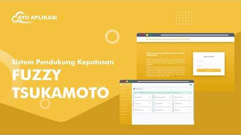 Source Code Aplikasi Sistem Pendukung Keputusan (SPK) Metode FUZZY TSUKAMOTO