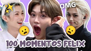 100 momentos ICÓNICOS en la HISTORIA de FELIX / Stray Kids