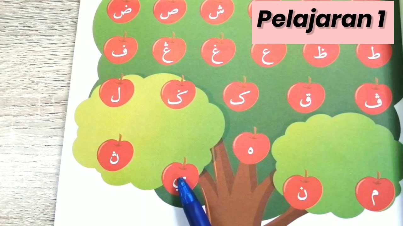 Cara Membaca Huruf Jawi / Belajar Tajwid - Sebutan Makraj Huruf