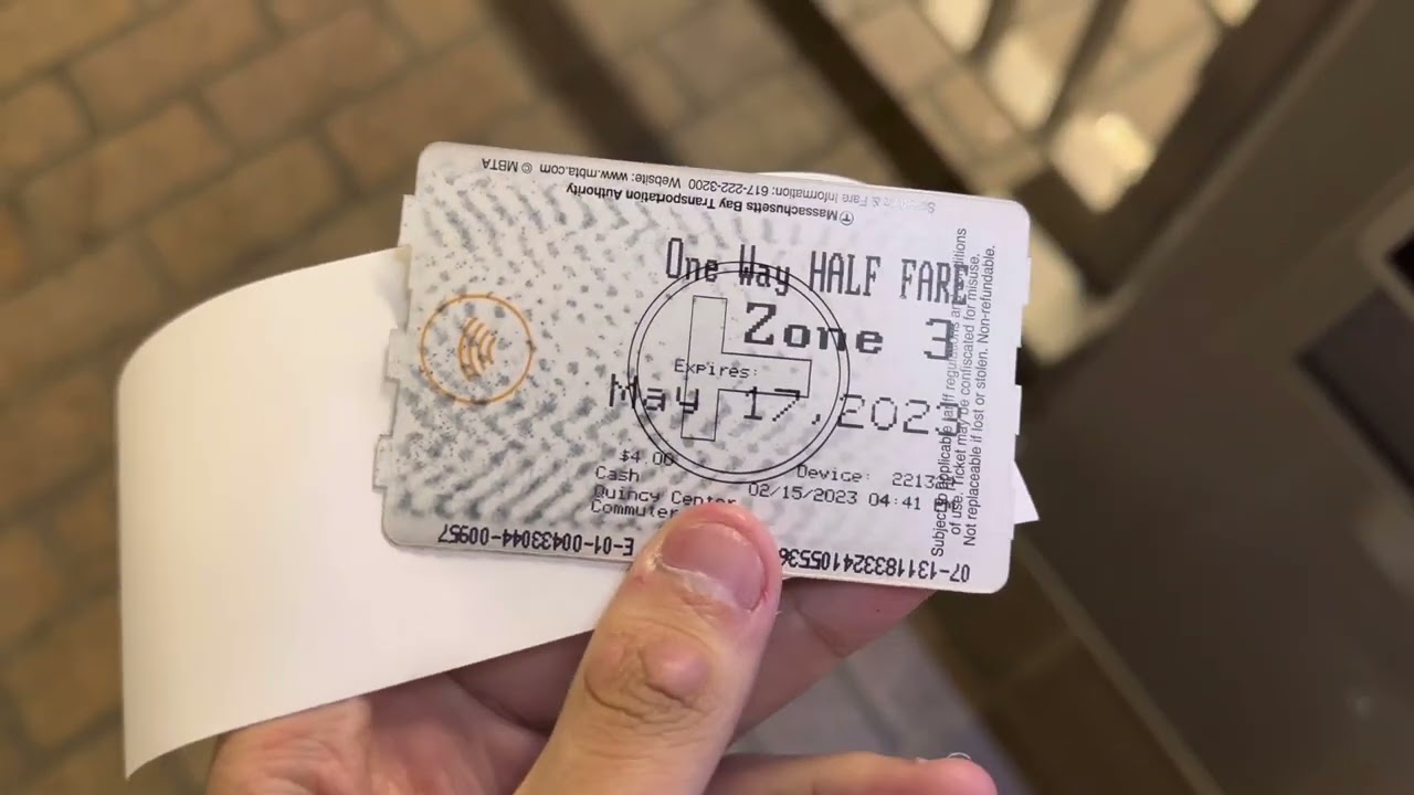 How to Buy a Commuter Rail Zone Ticket from A MACHINE | Yoshi's Transit Guides {MBTA}