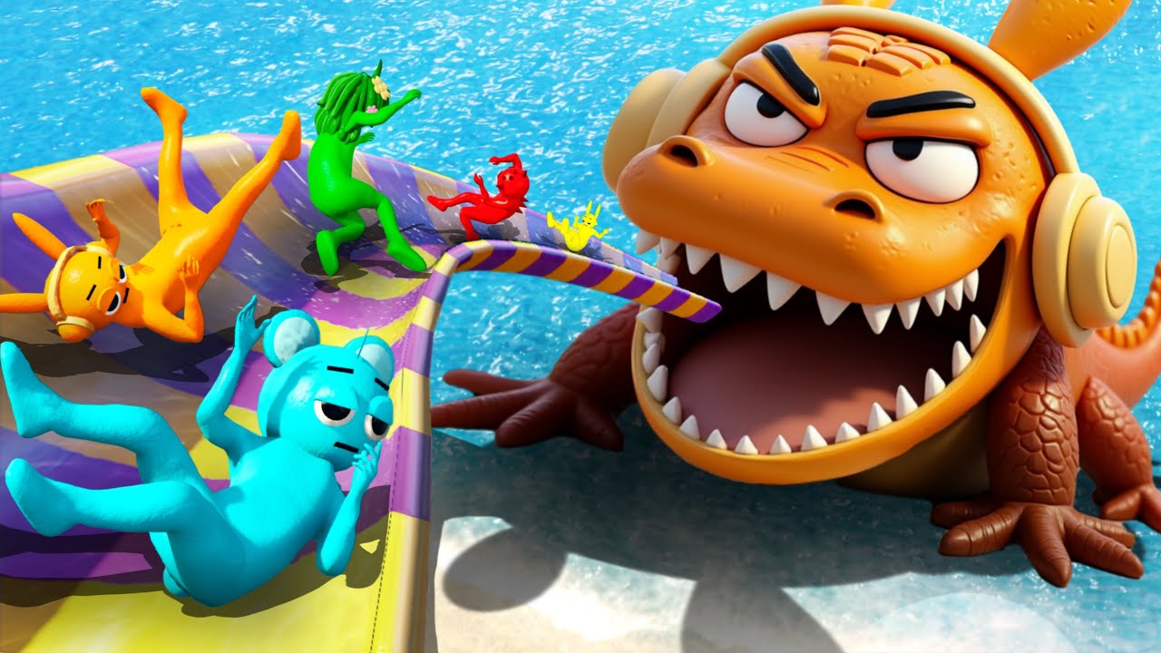 GTA 5 Incredibox Sprunki Band Ultimate Ragdoll Jumping into Massive Croco-Sprunki Trap 2