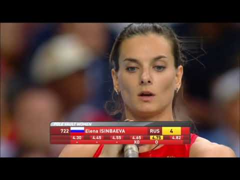 Vídeo: Elena Isinbayeva se gabou do sucesso esportivo