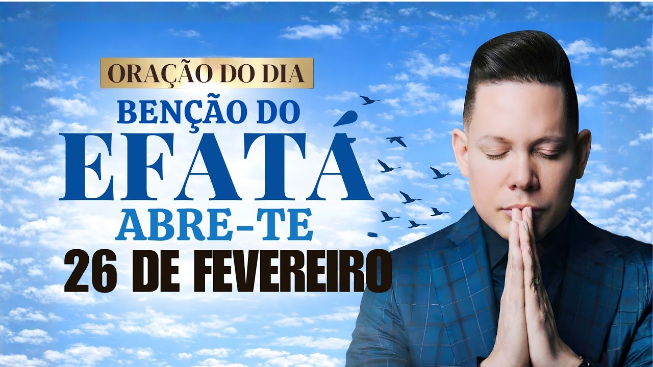 ORAÇÃO DO DIA 26 DE FEVEREIRO • BISPO BRUNO LEONARDO