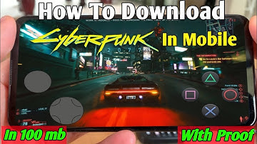 How To Download Cyberpunk 2077 In Android,IOS Mobile||With Proof||IPCG Gaming||