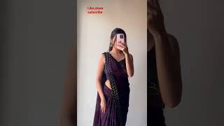 new fancy sarees sarees sareelove sareelook fashion reels youtubeshort trending viral