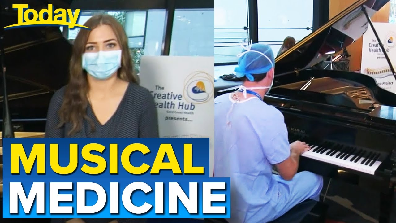 Gold Coast piano project lifting spirits Today Show Australia YouTube