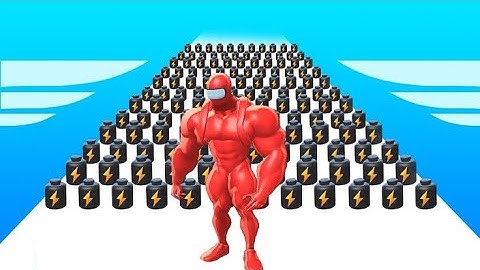 MUSCLE 🌈RUSH :1v 9999 All Levels Gameplay Walkthrough (Android,iOS) New Update Level (14-15)