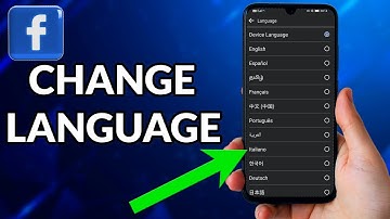 How To Change Language On Facebook App