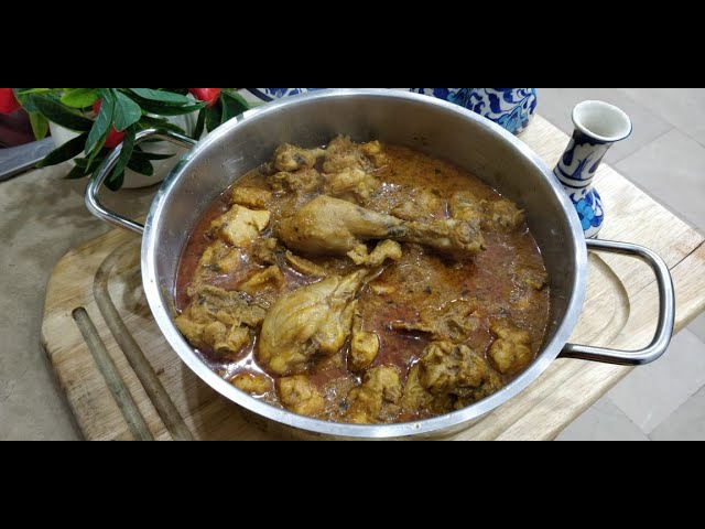 Punjabi Chicken Gravy Recipe | Chicken Curry Punjabi-Style | Tari Wala Chicken Salan, | Cooking with Asifa