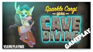 Sparkle Corgi Goes Cave Diving (By Hitcents) iOS / Android Gameplay Video screenshot 5