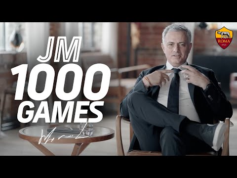 JOSÉ MOURINHO, 1000 PARTITE | "La prossima sfida è sempre la più importante" 💪