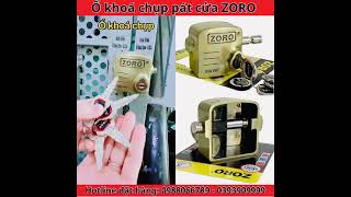 Ổ khoá chụp pát cửa ZORO13