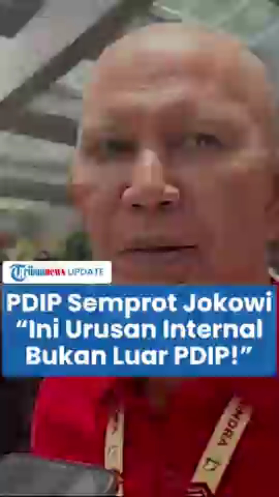 PDIP Balas Pernyataan Jokowi soal Megawati Larang Kader Ikut Retreat: Ini Urusan Internal