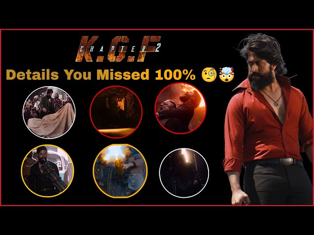 KGF Chapter-2 Details You Missed 100% 😨😈 by Nothing2Everything class=