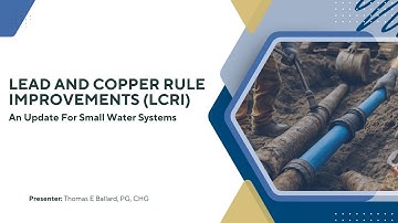 The Clock is Ticking!  LCRI Update for Small Systems.