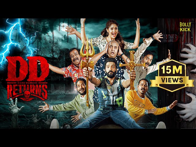 DD Returns | Hindi Dubbed Movies 2024 | Santhanam, Surbhi, Rajendran | Hindi Full Movie 2024 class=